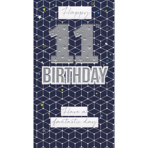 Picture of HAPPY 11TH BIRTHDAY CARD